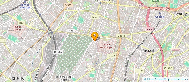 localisation de l'entreprise LEJEUNE HENRI à BAGNEUX