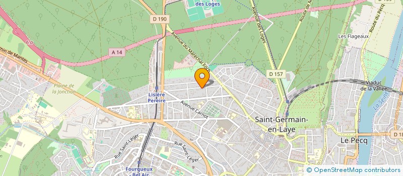 localisation de l'entreprise LEJEUNE INVEST  SAINT-GERMAIN-EN-LAYE