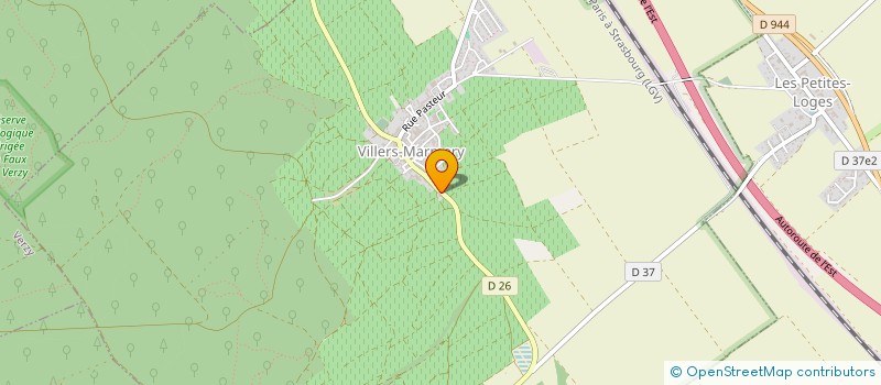 localisation de l'entreprise LEJEUNE PERE ET FILS  VILLERS-MARMERY