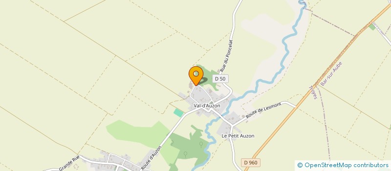 localisation de l'entreprise LEJEUNE PRESTATIONS  VAL-D'AUZON