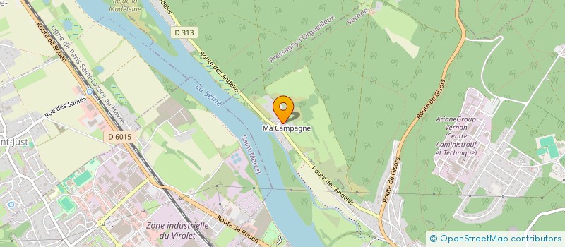 localisation de l'entreprise LEJEUNE SOLUTIONS  VERNON