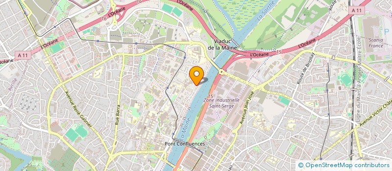 localisation de l'entreprise LEJL à ANGERS