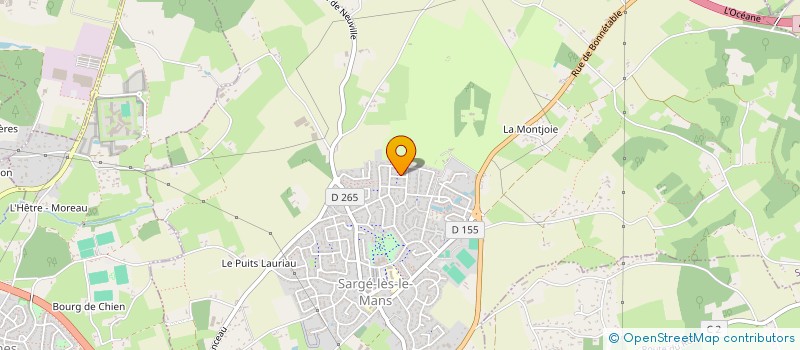 localisation de l'entreprise LEJOUR  SARGE-LES-LE-MANS