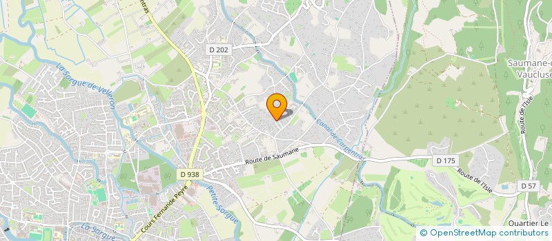 localisation de l'entreprise LEJUFA  L'ISLE-SUR-LA-SORGUE