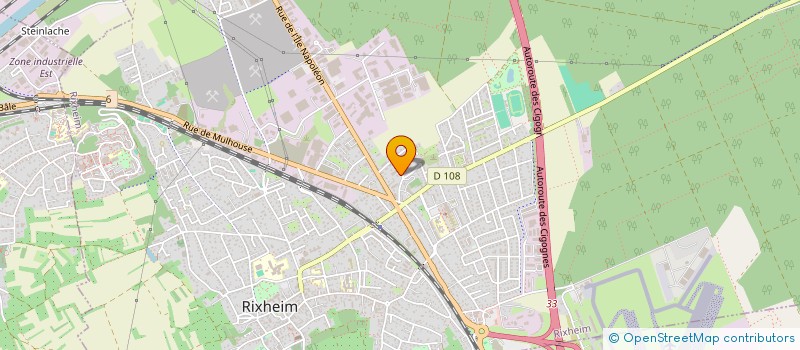 localisation de l'entreprise LEJUMY  RIXHEIM