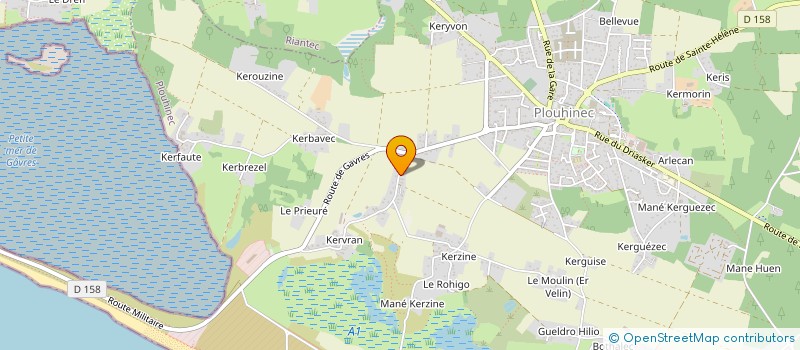 localisation de l'entreprise LEJYA  PLOUHINEC