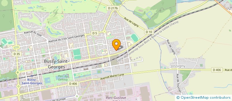 localisation de l'entreprise LEK  BUSSY-SAINT-GEORGES