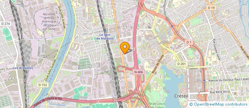 localisation de l'entreprise LEK GROUP  CRETEIL