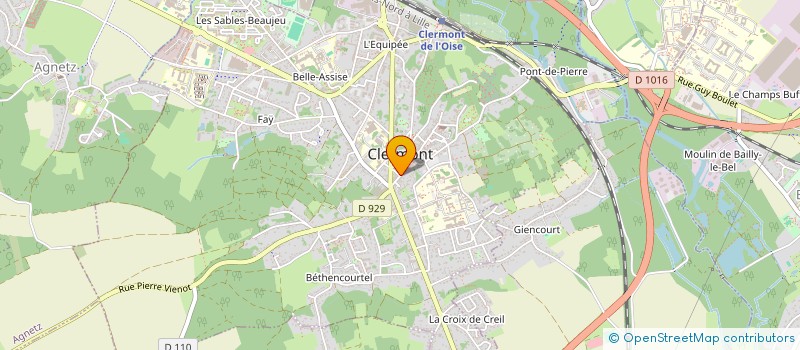 localisation de l'entreprise LEKA MENAGE  CLERMONT