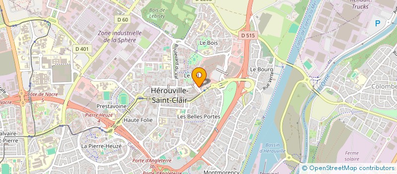localisation de l'entreprise LEKAMIGA à HEROUVILLE-SAINT-CLAIR