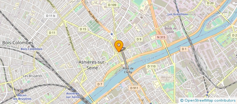 localisation de l'entreprise LEKBIRA BENT M BAREK à GENNEVILLIERS