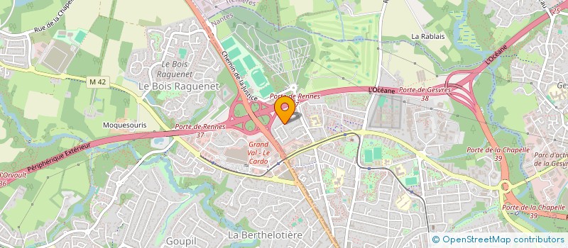 localisation de l'entreprise LEKET à NANTES