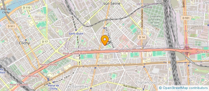 localisation de l'entreprise LEKIPE CARS à SAINT-OUEN-SUR-SEINE