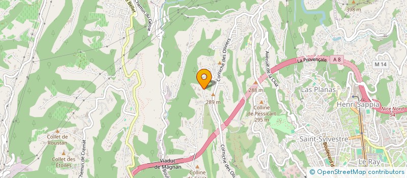 localisation de l'entreprise LEKIPSUD  NICE