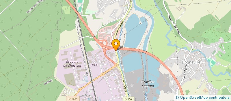 localisation de l'entreprise LEKO FRANCE  CHAVELOT