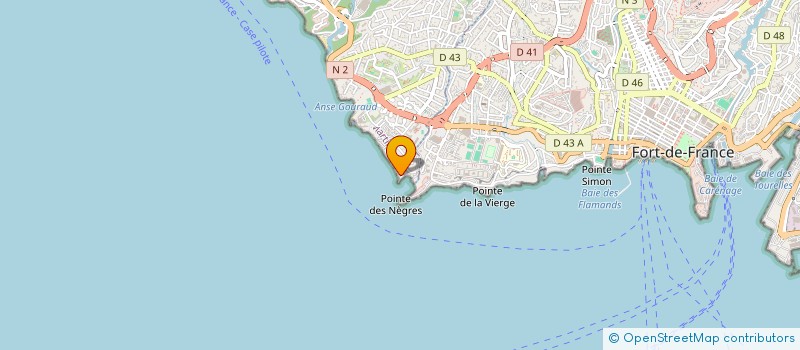 localisation de l'entreprise LEKOL MATINIK JUDO DE SCHOELCHER  SCHOELCHER