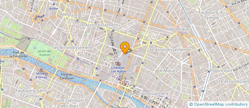 localisation de l'entreprise LEKS à PARIS