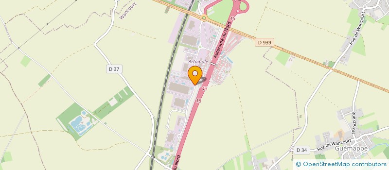 localisation de l'entreprise LEL  WANCOURT