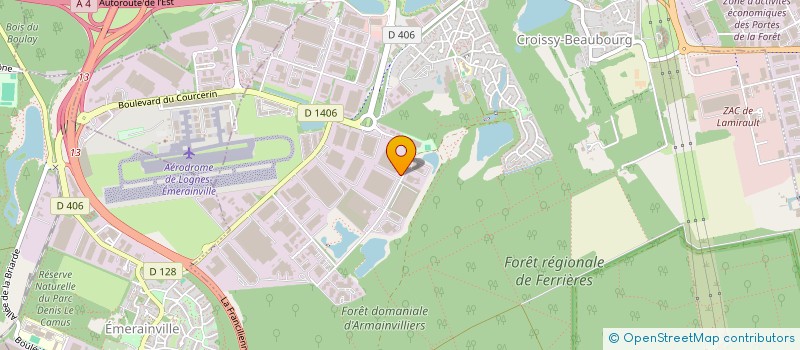 localisation de l'entreprise LEL TRADE  CROISSY-BEAUBOURG