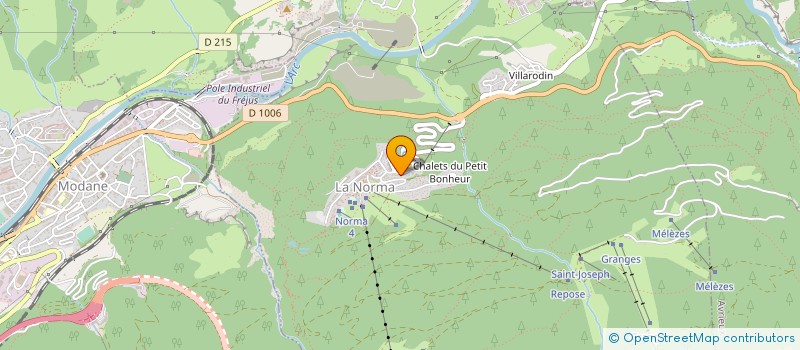 localisation de l'entreprise LELA  VILLARODIN-BOURGET