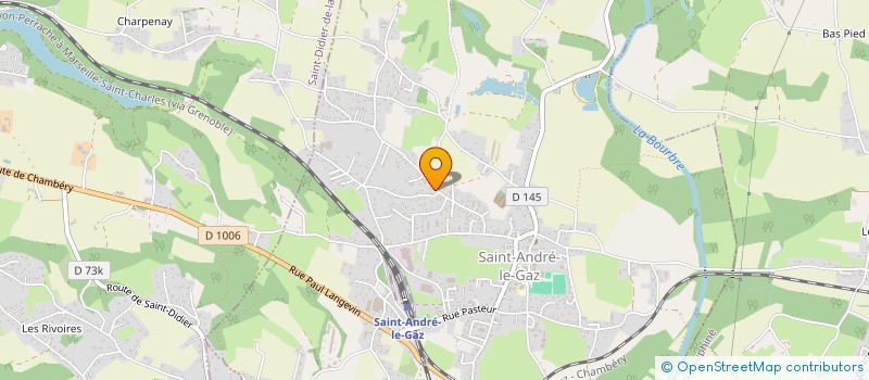 localisation de l'entreprise LELA ROBREM  SAINT-ANDRE-LE-GAZ