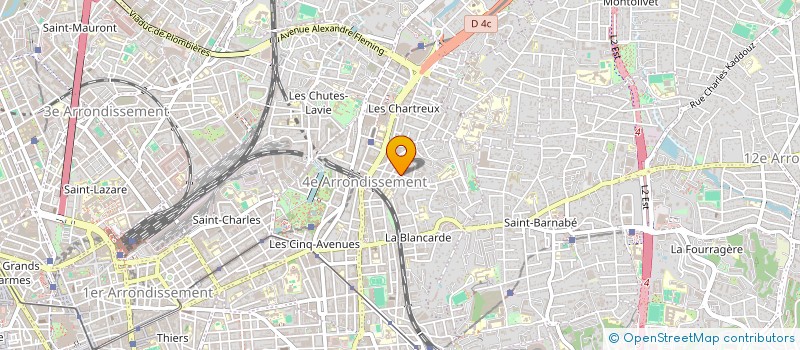 localisation de l'entreprise LELABO à MARSEILLE