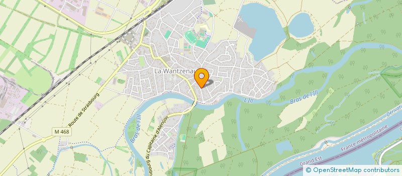 localisation de l'entreprise LELAHELD  LA WANTZENAU