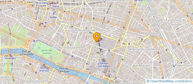 localisation de l'entreprise LELAN à PARIS