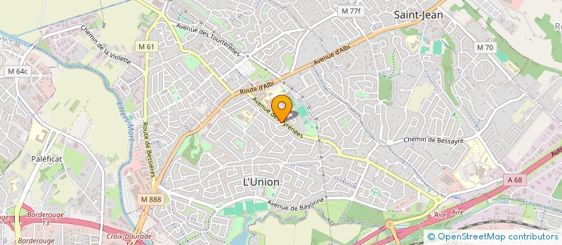 localisation de l'entreprise LELANA à L'UNION