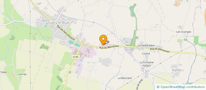 localisation de l'entreprise LELANDAIS  ISIGNY-LE-BUAT