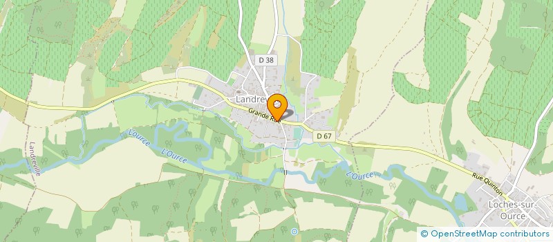 localisation de l'entreprise LELARGE ERIC ET FILS  VILLE-SUR-ARCE