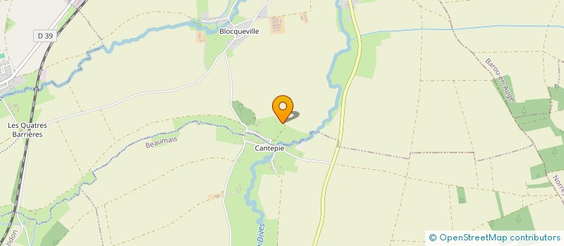 localisation de l'entreprise LELARGE HLD  MORTEAUX-COULIBUF