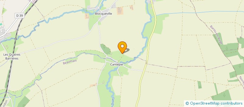 localisation de l'entreprise LELARGE MDB  MORTEAUX-COULIBUF