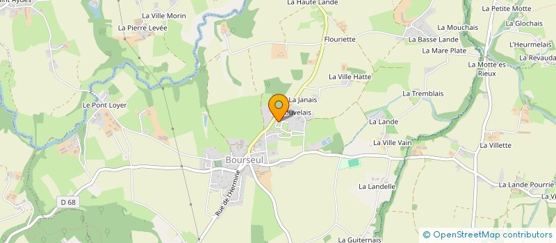 localisation de l'entreprise LELAVEUR.COM  BOURSEUL