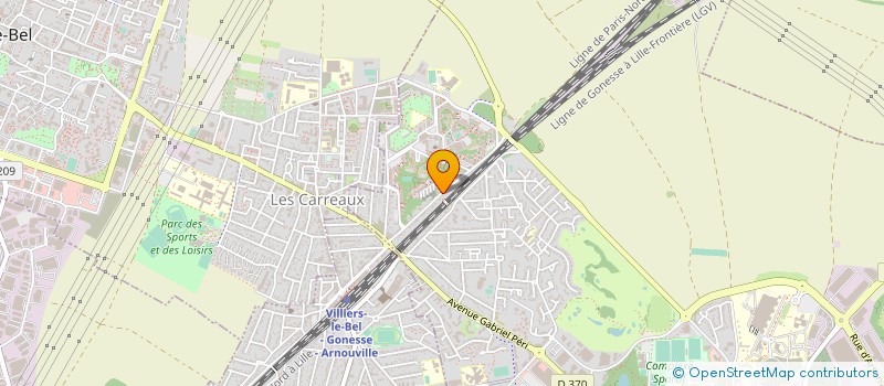 localisation de l'entreprise LELE  GONESSE