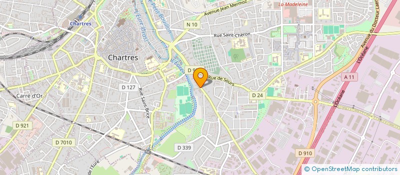 localisation de l'entreprise LELEFO à CHARTRES