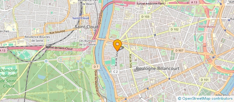 localisation de l'entreprise LELELE  BOULOGNE-BILLANCOURT