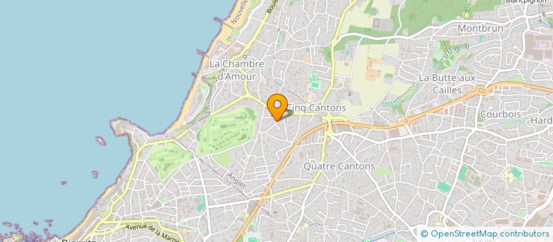 localisation de l'entreprise LELEU  ANGLET