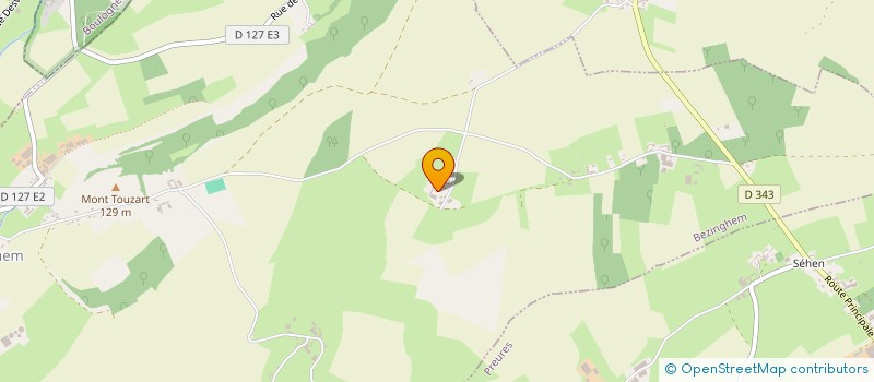 localisation de l'entreprise LELEU-HORNOY  BEZINGHEM