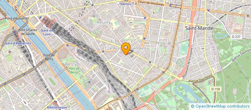 localisation de l'entreprise LELEU TEAM SPORT  PARIS