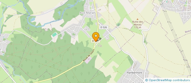 localisation de l'entreprise LELEUX  ONS-EN-BRAY