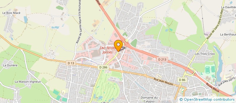 localisation de l'entreprise LELI à PORNIC