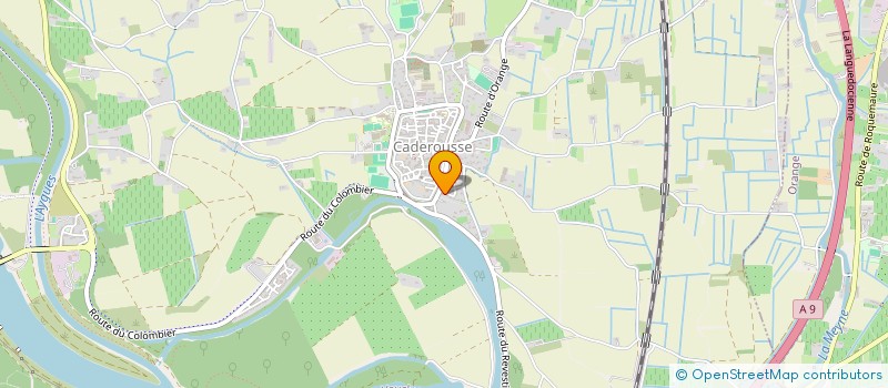 localisation de l'entreprise LELIA  CADEROUSSE