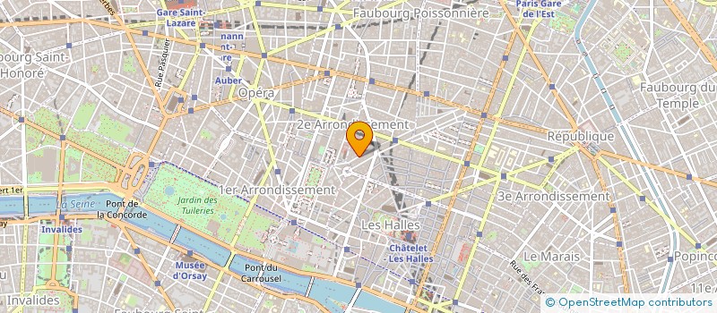 localisation de l'entreprise LELIEVRE  PARIS