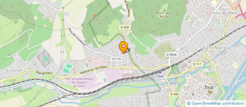 localisation de l'entreprise LELIEVRE ANDRE ET ROLAND à LUCEY