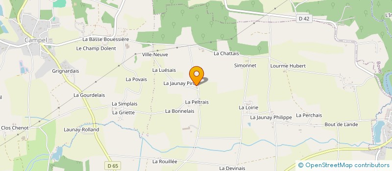 localisation de l'entreprise LELIEVRE BOCANDE JOUBAIRE  VAL D'ANAST