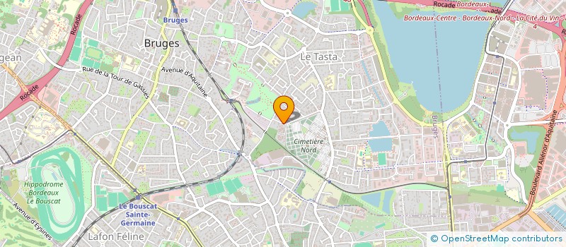 localisation de l'entreprise LELIEVRE ERIC LELIEVRE VALERIE  BRUGES