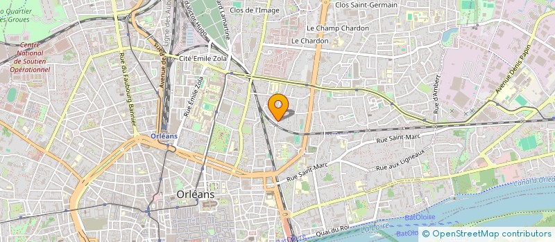 localisation de l'entreprise LELIEVRE MALLEIN à ORLEANS