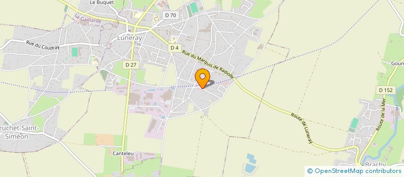 localisation de l'entreprise LELIEVRE RIMBERT  LUNERAY