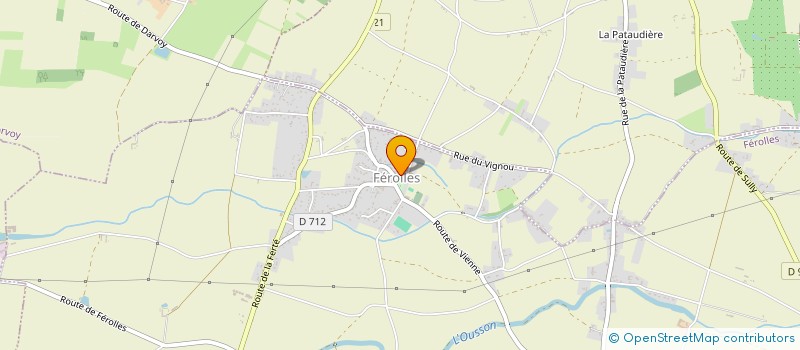 localisation de l'entreprise LELIEVRE SYLVOCAB à FEROLLES